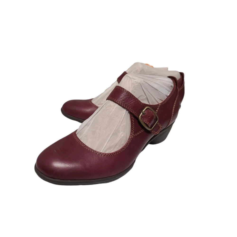 Comfortiva Quanita Burgundy Mary Jane size 9.5W - Picture 6 of 6